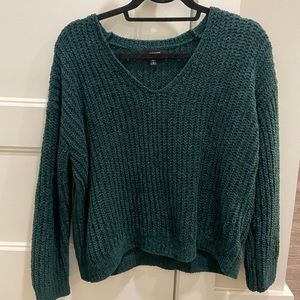 Express Sweater dark green